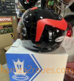 Casque Moto Demi-Jet Noir - Beretty – Image 3