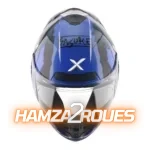 Casque Moto intégral Axor Saber Sasuke - Bleu – Image 2