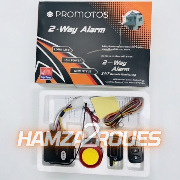Alarme Moto Télécommande Vibreur - PROMOTOS