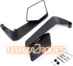 Rétroviseurs Moto Aerodynamic À Rotation Réglable