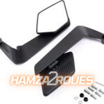 Rétroviseurs Moto Aerodynamic À Rotation Réglable