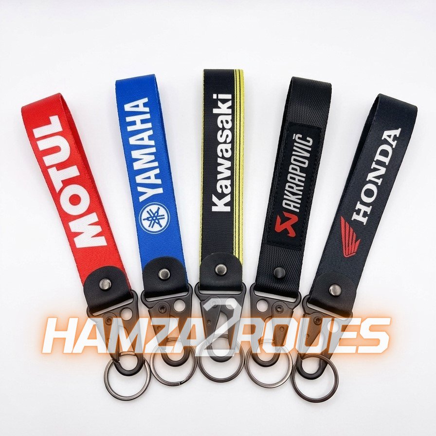 Gemini_Generated_Image_6ovgov6ovgov6ovg Porte Clés Motul Yamaha Kawasaki Akrapovic Honda – Image 1