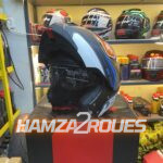 Casque Moto Modulable BEON B700 - Black Blue – Image 4